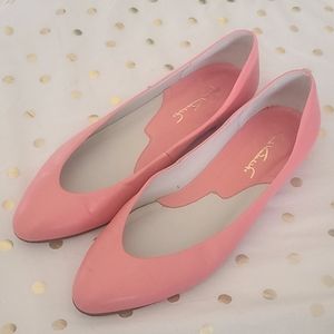 Vintage Gloria Vanderbilt Pink Ballet Flat S 7.5